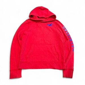Vintage 2010s Hollister Co. Red Pullover Sweatshirt – Size Large